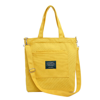 

Fashion Women Colorful Large Canvas Crossbody Shoulder Shopping Bag Handbag
