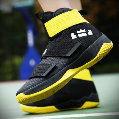 

Mens Velcro Basketball Shoes Middle School Sports Shoes Casual Shoes Breathable Mens&Womens Shoes