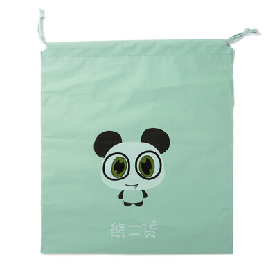 

New Pe Waterproof Travel Storage Bag Harness Pocket Cartoon Waterproof Drawstring Storage Bag Clothing Sorting Bag