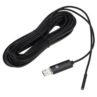 

55mm 10m 2 in 1 Digital USB Endoscope Borescope Handheld Inspection Snake Camera 6 Led for Android SmartphonesLaptops