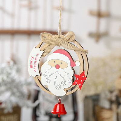 

1Pc Christmas Wooden Craft Xmas Tree Hanging Ornament Pendant For Party Personalised Wooden Christmas Baubles