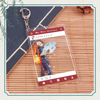 

Fat Bear Anime My Hero Academia Photo Acrylic Keyring Keychain