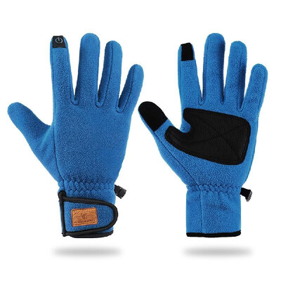 

Outdoor Sports Winter Warm Thermal Fleece Gloves Touch Screen Gloves for Men&Women