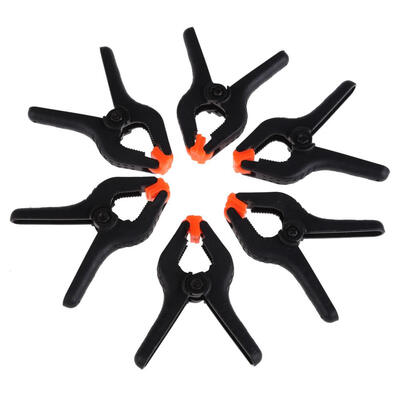 

6 X Universal Photo Heavy Duty Muslin Backdrop Photo Studio Clamps 4inch
