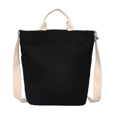 

Casual Women Student Canvas Bucket Shoulder Storage Bag Handbag Crossbody Pouch
