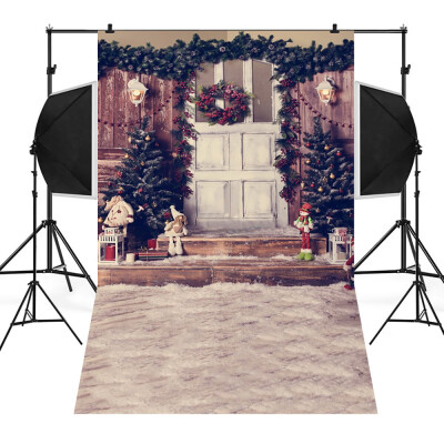 

Tailored Christmas Backdrops Vinyl 3x5FT Fireplace Background Photography Studio