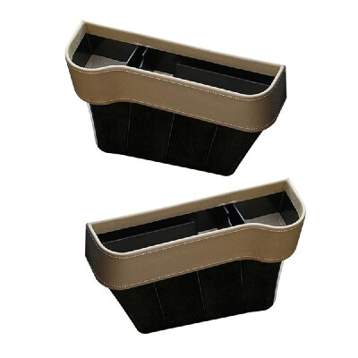 

Car Organizer Seat Carriage Bag PU Case Pocket Multifunctional Storage Box Black&Right&left