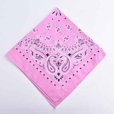

Men Women Square Scarf Paisley Bandana Hair Band Neckerchief Hip Hop Kerchief Unisex Headwear