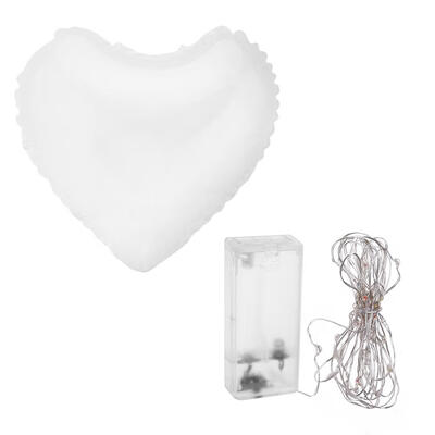 

18 Inch Luminous Led Bubble Balloon 3m LED Air Balloon String Lights Decor