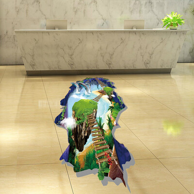 

〖Follure〗DIY Dolphin Ladder Removable Wall Decal Family Home Sticker Mural Art Home Decor