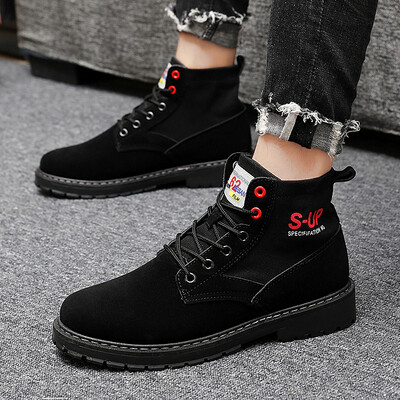 

Autumn Korean version of high-heeled shoes mens shoes canvas sports leisure sports leisure