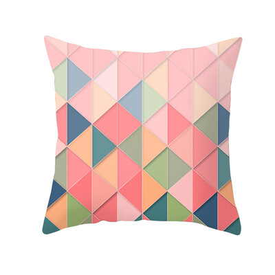 

〖Follure〗Geometric Print Polyester Square Pillow case Sofa Throw Cushion Cover Home Decor