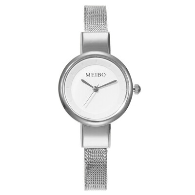 

Women Watches Rose Gold Dial Ladies Casual Quartz Wristwatch Alloy Strap High Quality Clock Relogio Feminino