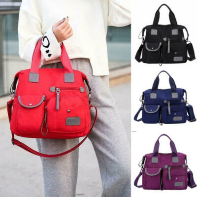 

Women Waterproof Nylon Shoulder Messenger Bag Lady Large Capacity Crossbody Bags