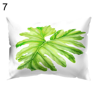 

Fashion Monstera Leaf Throw Pillow Case Cushion Cover Sofa Bed Home Car Decor