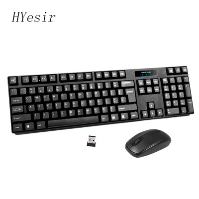 

Modern wing snake HYesir NK3000 mouse&keyboard set wireless mouse&keyboard set wireless office mouse&keyboard set waterproof splash USB universal keyboard mouse black self-operated