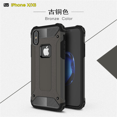 

Goowiiz Phone Case For Iphone XsXs MaxXR King Kong Armor Fashion Bumper PC TPU Prevent falling