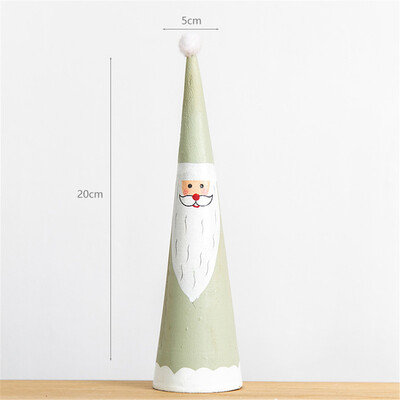 

Siaonvr Creative Wooden Santa Claus Christmas Xmas Decoration Kids Gift Ornament Toy