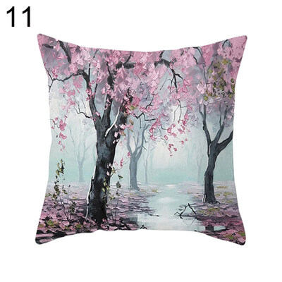 

Christmas Wapiti Flower Throw Pillow Case Cushion Cover Sofa Bedding Articles