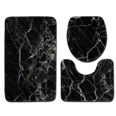 

Siaonvr 3pcs Non-Slip Bath Mat Bathroom Kitchen Carpet Doormats Decor