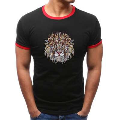 

Toponeto Men Fashion Solid Printing Style Cotton Design T-shirt Casual Shirts Tops Blouse