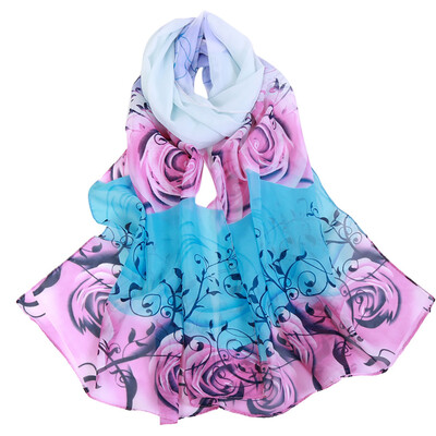 

Gobestart Fashion Women Soild Dot Printing Long Soft Wrap Scarf Ladies Shawl Scarves