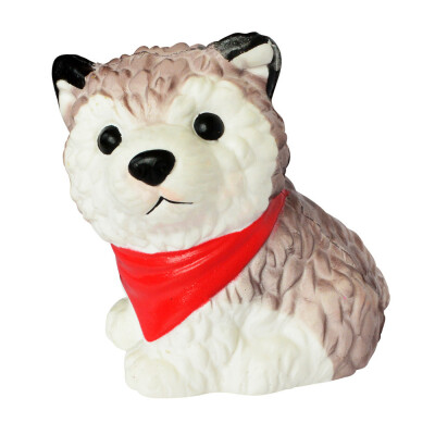 

Gotoamei 1PCS Squeeze Spotted Bread Scented Slow Rising Dog Decompression Toys