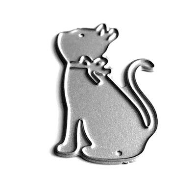 

DIY Cat-shaped Cutting Dies Stencil Scrapbooking Embossing Template Craft