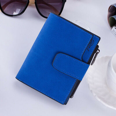 

Wallet Women Coin Card Bag Leather Ladies Bifold Small Handbag Purse Gift