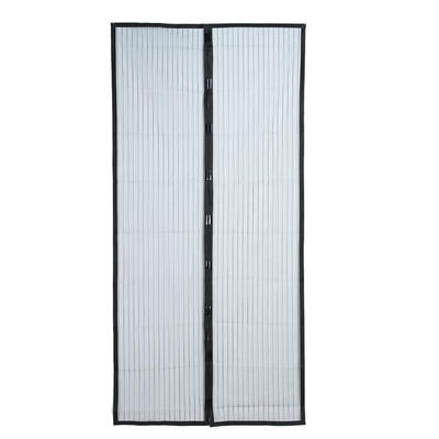 

Black Magnetic Clasp Anti-mosquito Screen Door Curtain 210 X 100cm