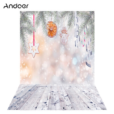 

Andoer 15 2m Photography Background Backdrop Digital Printing Christmas Tree Gift Pattern for Photo Studio