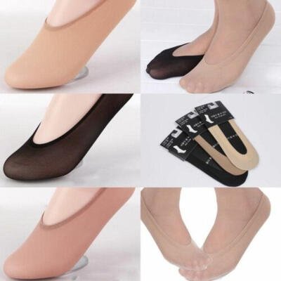 

10 Pairs Invisible Liner Socks Women No Show Peds Low Cut Antiskid Bottom Socks