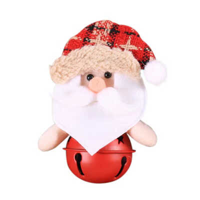 

Colorful SnowmanSanta ClausElk Bells Christmas Decor Pendants Hanging Xmas Tree Hanging Doll Pendants Crafts Accessories