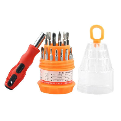 

31-in-1 Multifunctional Combination Screwdriver Set Pagoda Manual Screwdriver Mobile Computer Repairing Screw Driver Kit Hand Tool