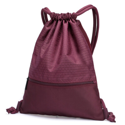 

Bunch pocket drawstring shoulder bag for men&women simple lightweight waterproof travel folding outdoor sports fitness backpac