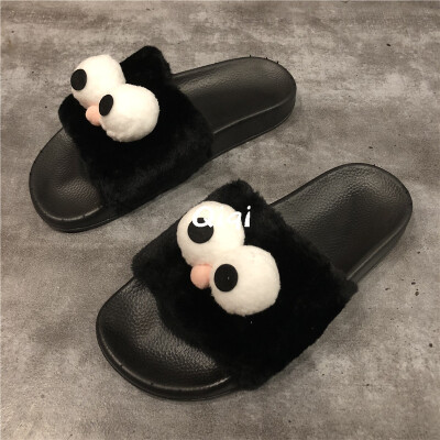 

Cute slippers in 2019 summer female fashion wear Joker Hong Kong students Korean version of sandals female