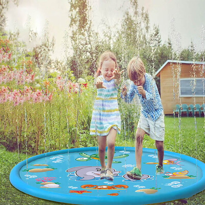 

Tailored Kids Outdoor Summer Fun Game Party Toy Sprinkler pad Play Mat Toddler Water Toys