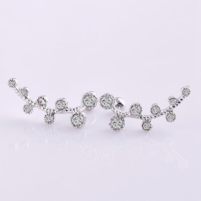 

2019 New Fashion Bijoux Exquisite Modern Beautiful Tree Branch Stud Earrings For Women Jewelry 2 Colors
