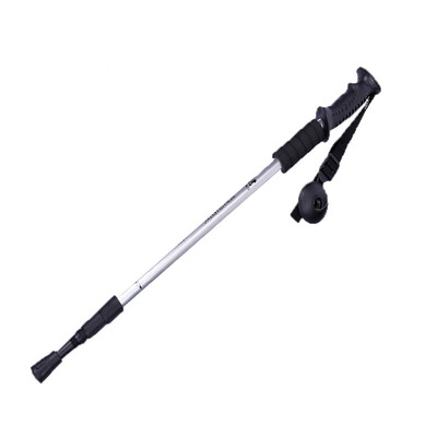 

Trekking Walking Hiking Sticks Pole Telescopic Alpenstock Anti-shock Aluminum