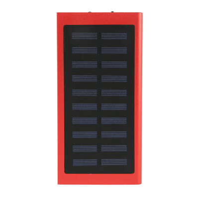 

Solar 8000mah Power Bank External Battery 2 USB LED Powerbank Portable Mobile phone Solar Charger For Xiaomi mi iphone  8plus