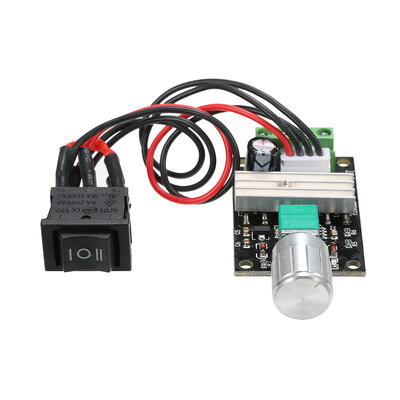 

DC 6V 12V 24V 3A Motor Speed Controller PWM Speed Regulator With Reversible Switch