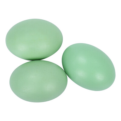 

Gobestart Unfinished Flat Bottom Wooden Easter Craft Eggs Display Smooth Ready To Paint And Decorate