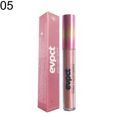 

15 Colors Women Glitter Lip Gloss Makeup Waterproof Long Lasting Matte Lipstick