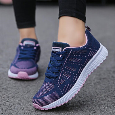 

QIAOJINGREN Woman casual shoes Breathable 2018 Sneakers Women New Arrivals Fashion mesh sneakers shoes women size 35-44