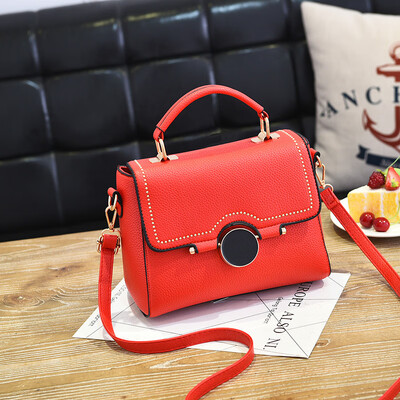 

Korean version of the tide handbag fashion simple handbags wild Messenger bag