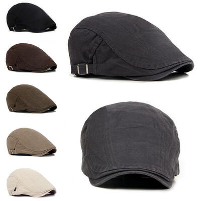 

Men&39s Ivy Hat Berets Cap Golf Driving Sun Flat Cabbie Newsboy Cap-Fashion
