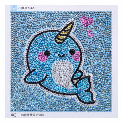 

Siaonvr DIY Full Diamond Cartoon Painting Special Diamond Shaped Rhinestone Embroidery