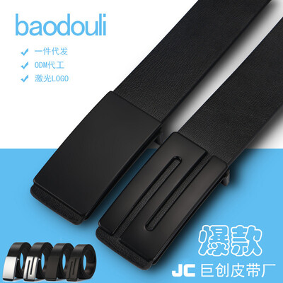

Custom-made mens belt mens woven leather belt casual belt mens wide belt