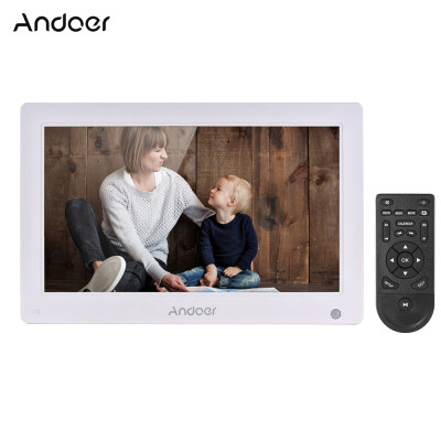 

Andoer 133 Inch Digital Photo Frame IPS Full View Screen Digital Picture Album High Resolution 192012801610 Support 1080P HD