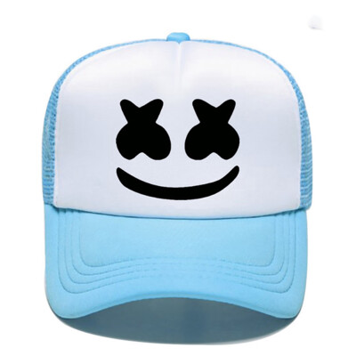 

Adult Youth Boys Girls Marshmello Hat DJ Rock Hip Hop Cap Baseball Cap